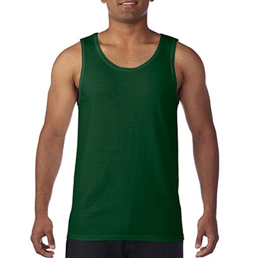 Mens Heavy Cotton Singlet