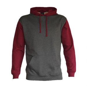 Contrast Pullover Hood