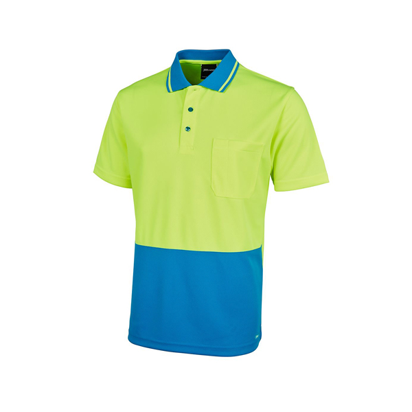 Adults and Kids Hi Viz Non Cuff Traditional Polo