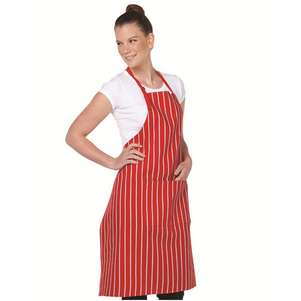 Bibed Stripped Apron