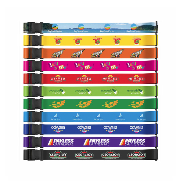 Travel Full Colour Luggage Strap Brand 4 U