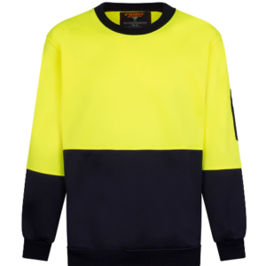 Crew Neck Single Brush Fleece Jumper